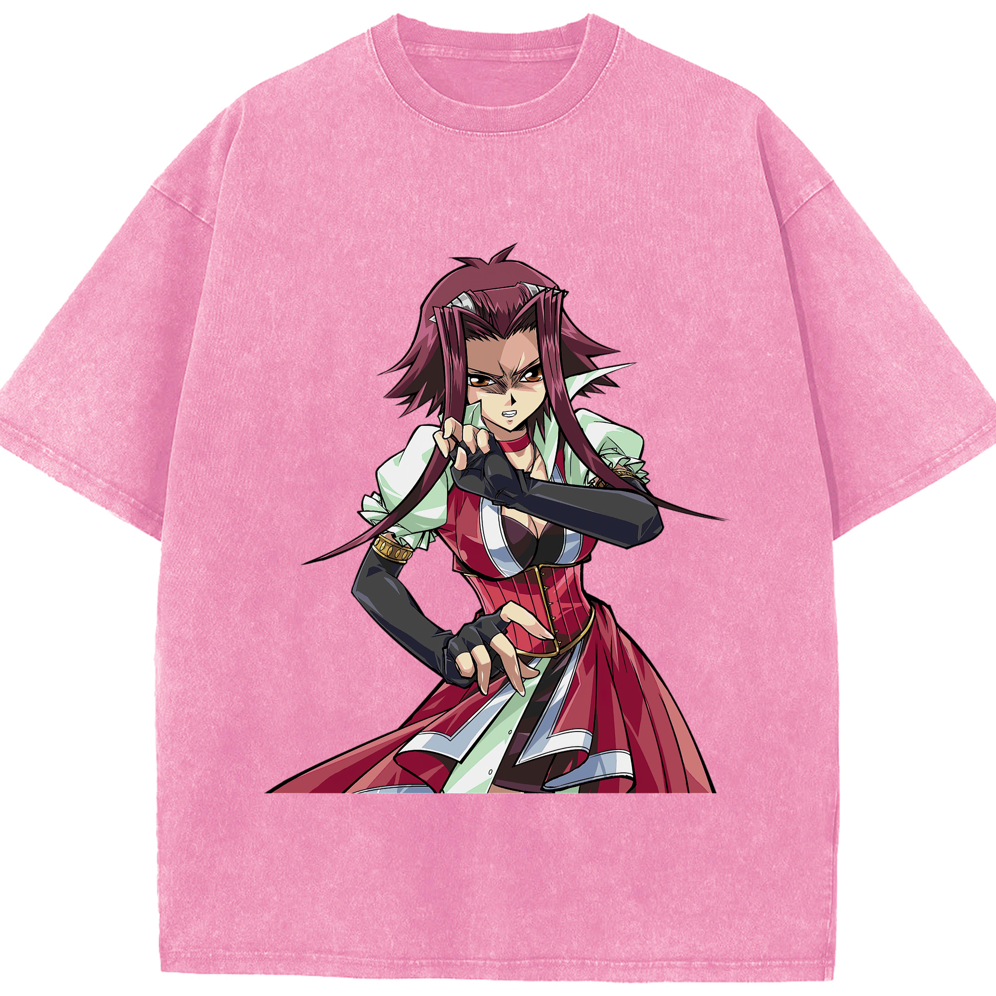 （画像用） 遊☆戯☆王 Yu-Gi-Oh! 綿100% ヴィンテージ風 半袖Tシャツ（フロントプリント）